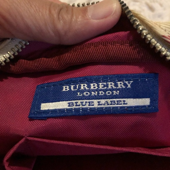 TODAY ONLY:Authentic Blue Label Burberry Small Crossbody Bag - AS IS - Picture 5 of 12